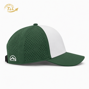 Gorra Trucker 4Ugear de 6 Paneles, Verde y Blanca, Malla Transpirable, Ajustable, Unisex, para Viajes, Aire Libre, Casual, para Todas las Temporadas - Product Image 5
