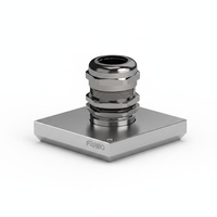 FRB.HSM FRABO Presse-étoupe électrique métrique à griffes IP68 en laiton étanche à l'eau pour câbles de petite taille (M16-M63)