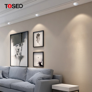 Toseo, luz de techo LED moderna hecha a medida, Chip Cob, luz descendente empotrada IP20, sala de estar, dormitorio, oficina, disponible, 3W, 5W, 7W, Aluminio - Product Image 4