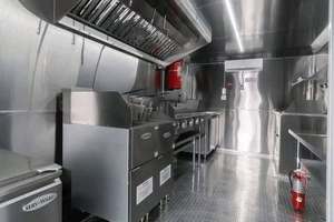 Camion de restauration pour burritos avec cuisine mexicaine professionnelle et station de préparation de plats chauds pour les entreprises de restauration de rue - Product Image 5