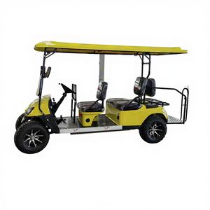 Chariot de golf électrique médical HKBG style rétro 4 places - Product Image 5