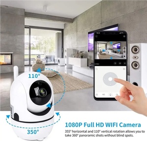 Nhà máy OEM Mini 4MP tuya thông minh trong nhà PTZ camera không dây Plug & Play lưu trữ đám mây <span class=keywords><strong>Home</strong></span> an ninh máy ảnh - Product Image 6