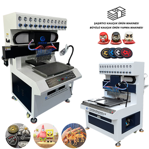bibo 2025 Machine de fabrication de badges en PVC entièrement automatique 12 couleurs Dagtm Pvc-patch-making-machine - Product Image 5