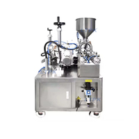 Machine de remplissage et de scellage de petit tube de mayonnaise de pâte de gingembre de table personnalisée en LT-006SS