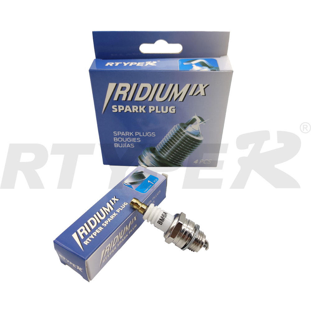 High Performance Small Engine Replacement Iridium Spark Plugs For Lawn Mower BM6A Bujias