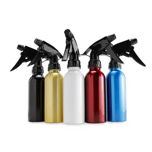 Hairdressing beauty moisturizing aluminum spray bottle for barber shop high pressure watering trigger spray disinfection bottle