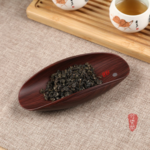 Solid Wood Electronic Tea Scale Mini Gram Scale For Pu Erh Tea Weighing Device Precise Weight Chinese Style - Product Image 1