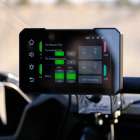Navigateur GPS pour moto Aoocci C3 Plus 5 pouces avec CarPlay sans fil, écran tactile HD, étanche