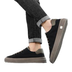 Scarpe di lusso scarpe di tela di seta di <span class=keywords><strong>ghiaccio</strong></span> per gli uomini in estate scarpe basse con suola morbida e Casual per gli uomini scarpe da ginnastica - Product Image 5