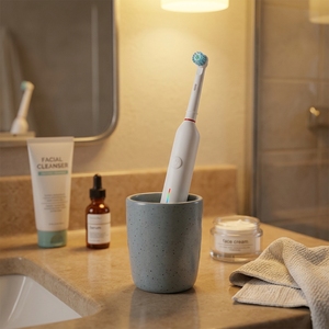 2024 New Arrival Adult <strong>Oral</strong> <strong>Electric</strong> <strong>Toothbrush</strong> with <strong>B</strong> Rotating Sonic Medium Bristle Waterproof IPX7 Travel <strong>Case</strong> Included - Product Image 1