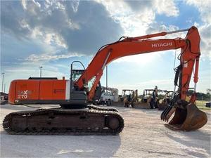 Excavatrice sur chenilles hydraulique Hitachi ZX270 de 27 tonnes d'occasion avec moteur, pompe, boîte de vitesses et PLC - À vendre - Product Image 2