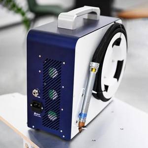 Mini Máquina de Soldadura Láser Portátil, Refrigerada por Aire, de Fibra Óptica, 300W 600W QCW, para Acero y Metal, 4 en 1: Soldadura, Limpieza, Corte - Product Image 2