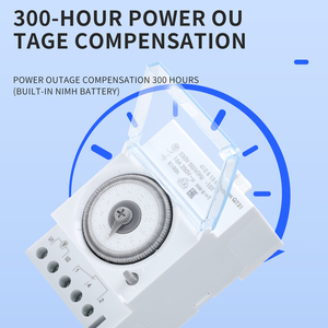 Relé de Tiempo Mecánico Diario/Semanal de CA de 16A, 110V, 220V, 230V, 250V, Interruptor Temporizador de Riel DIN - Product Image 5