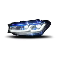 Accesorios de coche SJC para Bmw 5 Series G30 G38 faro 18-20 modificado LCI estilo láser luces delanteras de coche Play and Plug