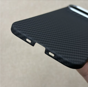 Fnchoice New Trendy Carbon Fiber Magnetic Shockproof Hard Mobile Phone Case for 17 Air 16 15 <strong>Pro</strong> Max 14 13 12 - Product Image 6