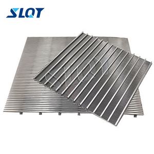 ตะแกรงลวดลิ่มสแตนเลสสำหรับบำบัดน้ำ0.5 1 <span class=keywords><strong>2</strong></span> 3 5มม. แผงลวด V แบบสานธรรมดาตาข่ายเชื่อมขนาดตัดไป - Product Image 1