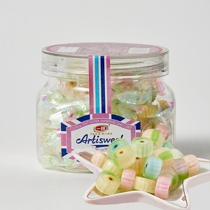 Caramelos Duros <span class=keywords><strong>de</strong></span> Frutas Mixtas Exóticas Hechos a Mano al por Mayor para Mercados <span class=keywords><strong>de</strong></span> Dulces Asiáticos y Tiendas Minoristas con Sabor Personalizado OEM - Product Image 1