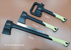 <span class=keywords><strong>Mango</strong></span> <span class=keywords><strong>de</strong></span> <span class=keywords><strong>fibra</strong></span> <span class=keywords><strong>de</strong></span> nailon antideslizante, para acampar, supervivencia, jardín, <span class=keywords><strong>hacha</strong></span>, para picar, juego <span class=keywords><strong>de</strong></span> <span class=keywords><strong>hacha</strong></span>, 14/17/28 pulgadas, gran oferta - Product Image 6