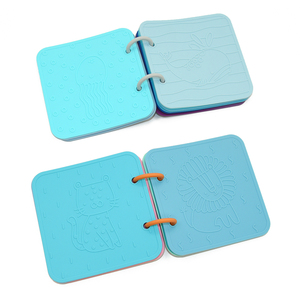 Nouveau jouet <span class=keywords><strong>de</strong></span> <span class=keywords><strong>bain</strong></span> en silicone pour bébé Bpa gratuit et non toxique livre d'images en forme d'animaux <span class=keywords><strong>de</strong></span> l'océan livre <span class=keywords><strong>de</strong></span> <span class=keywords><strong>bain</strong></span> doux personnalisé - Product Image 4