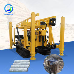 Plateforme de forage géotechnique mobile OCEAN, carottage de 200 mètres, machine de forage de puits d'eau pour l'exploitation minière - Product Image 1