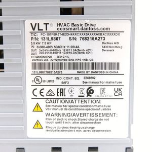 สำหรับไดรฟ์อัตโนมัติ VLT รุ่น FC-101P5K5T4E20H4XXCXXXSXXXXAXBXCXXXXDX 131L9867 ของแท้พร้อมส่ง - Product Image 6