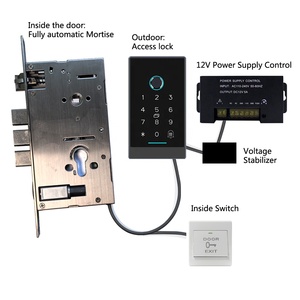 Lucchetto automatico intelligente 6068 Missile semovente 12V sicurezza per la casa intelligente mortasa <span class=keywords><strong>elettrica</strong></span> - Product Image 5