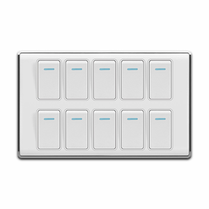 Phổ hộ gia đình sử dụng tối đa điện áp 250 V tường nhỏ 6 gang 1/2 cách thiết bị chuyển mạch - Product Image 3