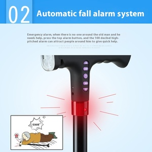 ไม้เท้าคนตาบอดคุณภาพเยี่ยม ทำจากอะลูมิเนียม สีขาว - Product Image 4