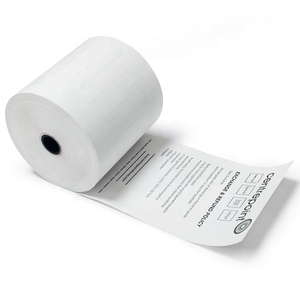 Rouleaux de papier thermique bleu <span class=keywords><strong>80x80</strong></span> mm pour terminal de point de vente ou guichet automatique - Product Image 3
