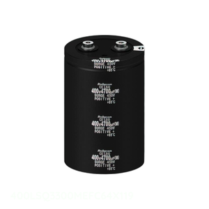 ตัวเก็บประจุ400LSQ3300MEFC64X119 uF 20% 400V แชสซี3300 - Product Image 1