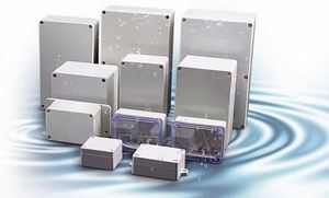 EBM Dustproof IP65 ABS <b>Plastic</b> Junction Box Universal Electric Project <b>Enclosure</b> Pale Gray Waterproof 100x68x50mm Plated - Product Image 4