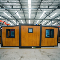 Maison conteneur scandinave préfabriquée extensible WinFair 2 chambres, conteneurisé pour villa auto-construite / habitation résidentielle