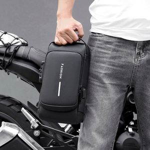 Bolsa de Pecho Impermeable de Viaje para Hombre, con Carga USB, Bandolera Cruzada con Cierre, en Oferta - Product Image 6
