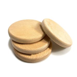 Personalized Round Wooden Custom Blank Refrigerator <b>Fridge</b> Magnet Beer Bottle Opener for Decoration Craft DIY - Product Image 2