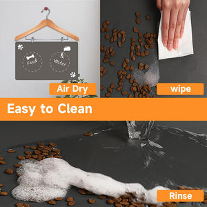 Factory Sale Rutsch feste schnell trocknende Haustier Katze Hundefutter Wasserschale Matte Benutzer definierte weiche Kieselgur Haustier Fütterung matte - Product Image 6