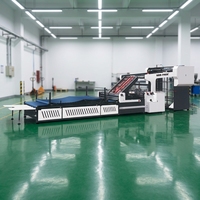 Machine à laminer le carton ondulé, machine de fabrication de boîtes en carton