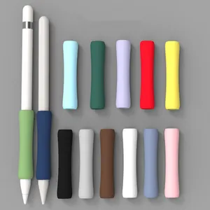 Protective Silicone Rubber Pencil Cases 2023 Hot Sale Fashion for Apple Pencil 1 2nd Generation Holder Luxury for Iphone Silicon