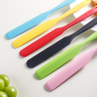 Spatule en silicone pour pot, grattoir à crème, spatule à gâteau, spatules à beurre, spatule à mélanger la pâte, outil de cuisine pour la pâtisserie
