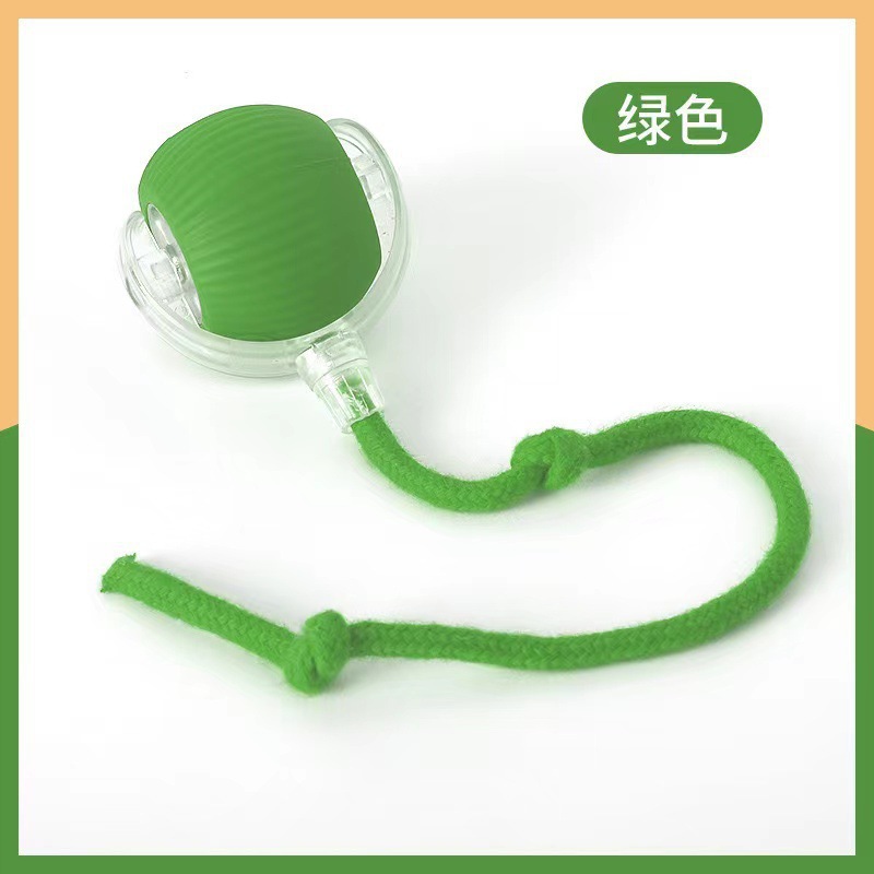 Adecuado tanto para perros como para gatos [Green Pet Ball] (No incluye función de despertador)