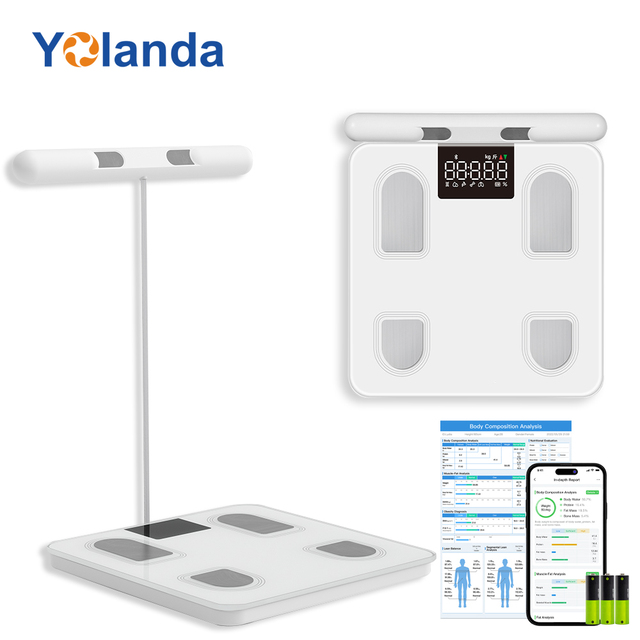 High-accurate 8 Electrodes BIA Measurement Household Weight Scale Smart Digital Body Fat Scales