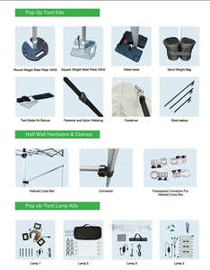 10x20ft Pop-Up Aluminium Frame Vakbeurs Tent Voor Evenementen Buniess Buiten Luifel Tuinhuisjes Aangepaste Kleur Tent Voor Feest - Product Image 4