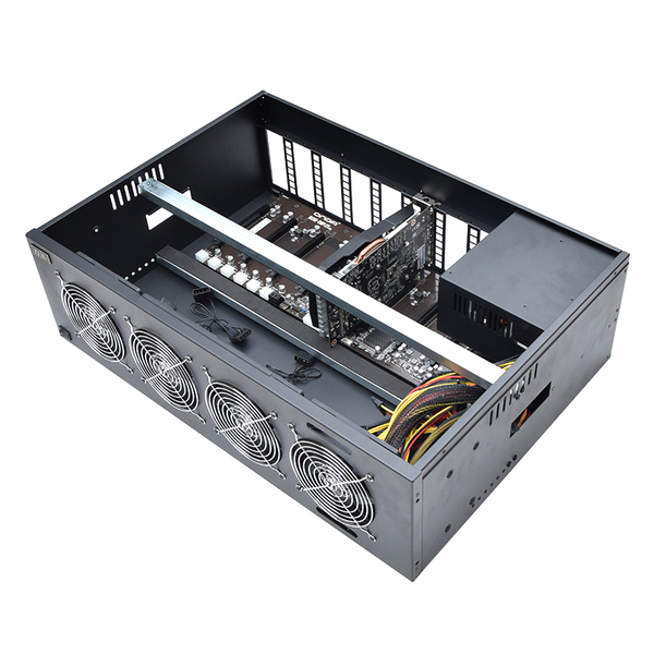 Onda Case для A5000 8 слотов для карт 2300 Вт PSU оптовая продажа с вентиляторами GPU B85 материнская плата
