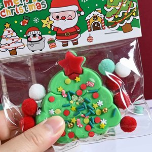 Juguete Antiestrés de Navidad, Donut de Goma, Simulación de Comida, Personalizado, Unisex, Suave, de EVA, para Apretar, Regalo Navideño - Product Image 2