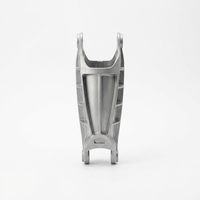 AsiaLink OEM - Pieza de Marco de Pierna de Robot de Aluminio Fundido a Presión de Alta Precisión, Soporte de Esqueleto de Muslo para Robot IA, Modelo de Robots Humanoides