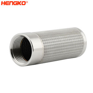 HENGKO Poreus Metaalpoeder Micron RVS 316L Gesinterde Filterbuis Cartridge Terugspoelbaar Industriële Waterfilters - Product Image 6