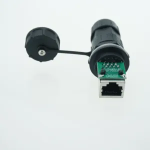 RJ45 Led Outdoor smart Lighting Connector Waterproof ip67/IP68 Male Female Magnetic Power Connectors