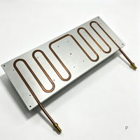 Plaque de refroidissement liquide à tubes intégrés, brasage sous vide, soudage par agitation à friction, pour équipement laser de stockage d'énergie