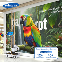 Imprimante murale haute résolution Printava P800 Pro, machine à jet d'encre UV pour les fresques détaillées, les logos et les graphiques muraux commerciaux