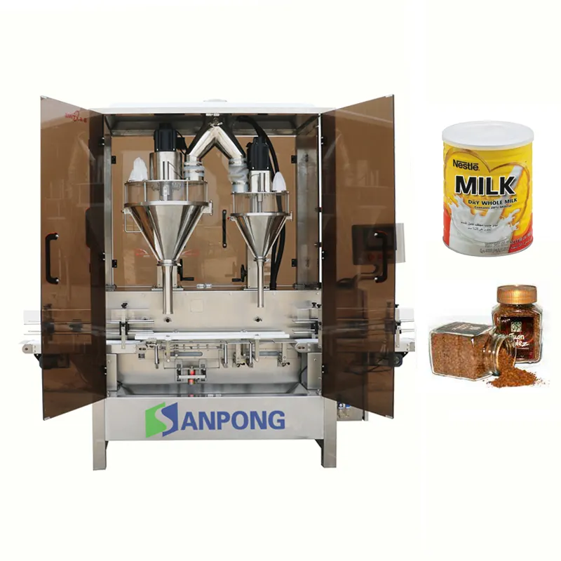 Polveri secche personalizzabili di alta qualità che pesano e imballano macchine automatiche per il riempimento di caffè in polvere di latte
