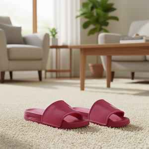 Sandalias Adidas Adilette Lite para Mujer, Color Berry, Parte Superior de Malla, Suela de EVA, Sandalias de Verano - Product Image 2